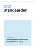Zorgstandaard Persoonlijkheidsstoornissen 2017 - GGZ Standaarden