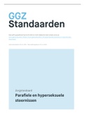Zorgstandaard Parafiele en hyperseksuele stoornissen 2018 - GGZ Standaarden