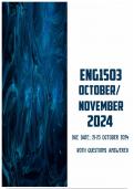 ENG1503 October/November 2024 | Due 23 October 2024