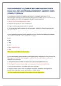 CMS FUNDAMENTALS// CMS FUNDAMENTALS PROCTORED  EXAM 2024-2025 QUESTIONS AND CORRECT ANSWERS (100% }COMPLETE)AGRADE A nurse prepares an injection of morphine to administer to a client who reports pain. Prior to  administering the medication, the nurse assi