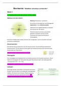 Samenvatting Biochemie theorietoets Eiwitten: structuur en functie (Saxion-BML-1)