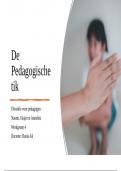 Filosofie voor pedagogen presentatie pedagogische tik