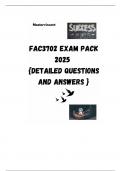 FAC3702 EXAM PACK 2025  {DETAILED QUESTIONS AND ANSWERS }