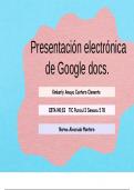 ¿Necesitas saber como utilizar los documentos Google docs.? Haz click para saber como 