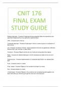 CNIT 176 FINAL EXAM STUDY GUIDE