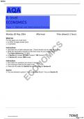 AQA-7136-2-ECONOMICS QUESTION PAPER 2_NATIONAL AND INTERNATIONAL ECONOMY-A LEVEL-20May24