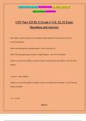 CSN Nurs 125 Dr. G Exam 3--Ch. 32, 52 Exam Questions and Answers