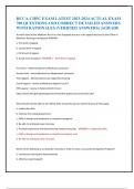 HCCA-CHPC EXAM LATEST 2023-2024 ACTUAL EXAM  700 QUESTIONS AND CORRECT DETAILED ANSWERS  WITH RATIONALES (VERIFIED ANSWERS) |AGRADE  At which level of the Medicare Part A or Part B appeals process is the appeal decision by the Office of  Medicare Hearings