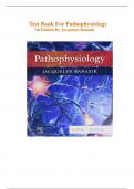 Test Bank for Pathophysiology( 7th Edition 2024) By Jacquelyn Banasik| All Chapters Included | Latest Update