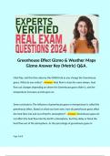 Greenhouse Effect Gizmo & Weather Maps Gizmo Answer Key (Metric) Q&A. 