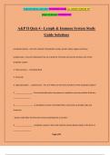 A&P II Quiz 4 - Lymph & Immune System Study Guide Solutions