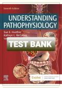 TEST BANK FOR UNDERSTANDING PATHOPHYSIOLOGY 7th Edition Huether Mc Cane