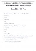 Market Motive PPC Practitioner Test Exam Q&A 100% Pass