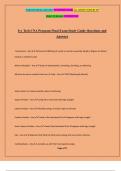 Ivy Tech CNA Program Final Exam Study Guide Questions and Answers