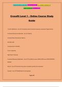 Crossfit Level 1 - Online Course Study Guide