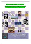 Solution Manual for Artificial Intelligence A Modern Approach, 4th Edition by Stuart Russell and Peter Norvig.