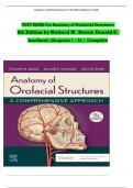 TEST BANK for Anatomy of Orofacial Structures 9th Edition by Richard W. Brand; Donald E. Isselhard, 1 - 36 | Complete Chapters