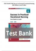 Test Bank For Community and Public Health Nursing, 10th Edition, By Cherie Rector, Mary Jo Stanley, 2024 | All Chapters | Chapters 1-30 | Latest Study Guide  Review