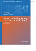 Advances in Experimental Medicine and Biology 1342 Immunotherapy Fourth Edition