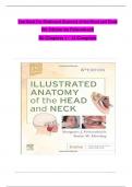 TEST BANK FOR ILLUSTRATED ANATOMY OF THE HEAD AND NECK, 6TH EDITION, FEHRENBACH & HERRING TEST BANK Fehrenbach: Illustrated Anatomy of the Head and Neck, 6th Edition