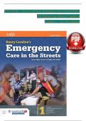 TEST BANK For Nancy Caroline’s Emergency Care in the Streets, 8th Edition by Nancy Caroline, Verified Chapters 1 - 53, Complete Newest Version