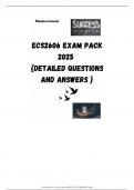 ECS2606 EXAM PACK 2025  {DETAILED QUESTIONS AND ANSWERS }