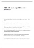 NSCI 175- exam 1 (poll EV + quiz questions and Answers)