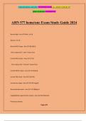 AHN 577 heme/onc Exam Study Guide 2024