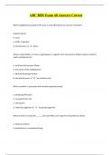 ABC RBS Exam All Answers Correct