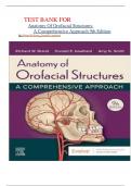 TEST BANK FOR Anatomy Of Orofacial Structures: A Comprehensive Approach 9th Edition By Richard W Brand, Donald E Isselhard