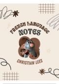 French Language + Tenses Notes (IEB) Paper 2 