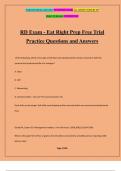 RD Exam - Eat Right Prep Free Trial Practice Questions and Answers