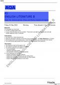 AQA-7716-2A-ENGLISH LITERATURE B QUESTION PAPER 2A:Literary genres: Prose and Poetry: Aspects of tragedy-AS LEVEL-24May24