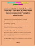 Financial Analysis Test #1 Practice Q's, Fina 470 - Ch: 3 - Analyzing Activities, finance 3, FINA 470 - Exam 1, FINA 470 Test 1 Discussion Questions, Financial Statement Analysis Exam 1, Chapter 3: Analyzing Financing Activities, Ch. 3 & 4, Finance