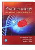 Test Bank - Pharmacology-Connections to Nursing Practice, 4th Edition (Adams, 2019)