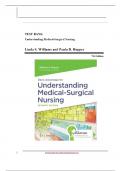 Test Bank for Davis Advantage for Understanding Medical-Surgical Nursing 7th Edition by Paula D. Williams, Linda S.; Hopper| newest  edition  100% verified.