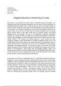 Shigella Infections in Street Food in India