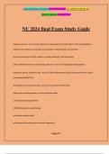 NU 2024 final Exam Study Guide