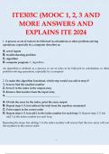 ITE303C (MOOC 1, 2, 3 AND MORE ANSWERS AND EXPLAINS ITE 2024