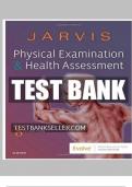 Test Bank for Physical Examination and Health Assessment 8th Edition by Carolyn Jarvis