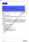 AQA-7717-2B-ENGLISH LITERATURE B QUESTION PAPER 2B:Texts and genres: Elements of political and social protest  writing-A LEVEL-Jun24.