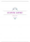 Cosmetic Science and Basic Chemistry