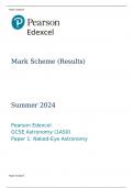 Pearson Edexcel GCSE Astronomy 