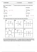 organic chemistry 1 homework 