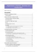 algemene chemie - atomen en molecule periode 1 1BLC kdg 