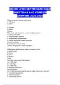 INSIDE LVMH CERTIFICATE EXAM QUESTIONS AND VERIFIED ANSWERS 2025-2026