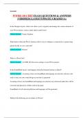 WWISE101 CERTEXAM |QUESTIONS & ANSWERS (VERIFIED)|LATESTUPDATE| GRADED A+