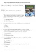 Nursing Leadership and Management for Patient Safety and Quality Care 1st Edition Test Bank by Elizabeth Murray