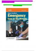 TEST BANK For Nancy Caroline’s Emergency Care in the Streets, 9th Edition by Nancy Caroline, Latest  2024