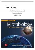 Microbiology: A Systems Approach 7th Edition by Marjorie Kelly Cowan, Heidi Smith - Complete, Elaborated and Latest Test Bank. All Chapters 1-25  ISBN:9781260451191